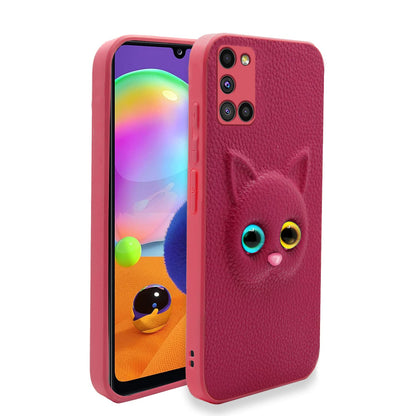 Pikkme Samsung Galaxy A31 Cat Case | Pink