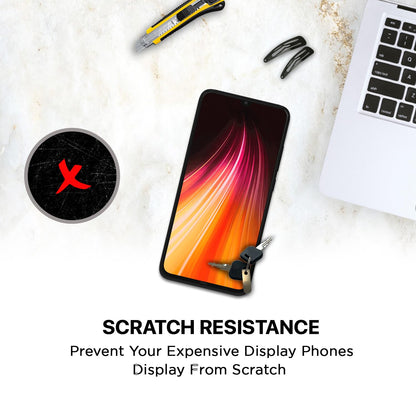 Pikkme Redmi Note 8 Tempered Glass Screen Protector Edge To Edge Coverage With Easy Installation Kit